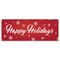 Signmission Happy Holidays Banner Concession Stand Food Truck Single Sided B-30085 - alternate 1